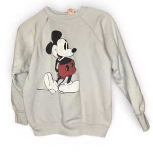 Vintage 60s Disney Mickey Mouse crew neck sweater